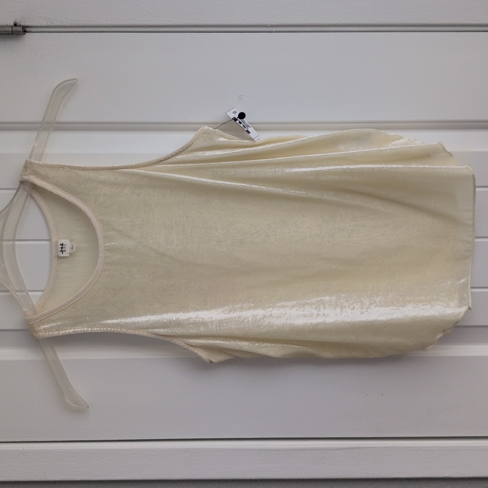 GAP French Vanilla Velvet Tank Top